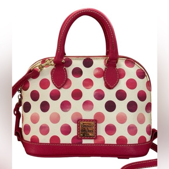 Dooney & Bourke Dots Ruby Two-way Bag - Picture 2 of 11